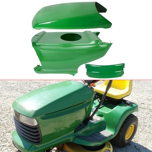 Bisagra superior inferior y parachoques para John Deere LT133 LT155 LTR155 LTR166 - Imagen 7 de 17