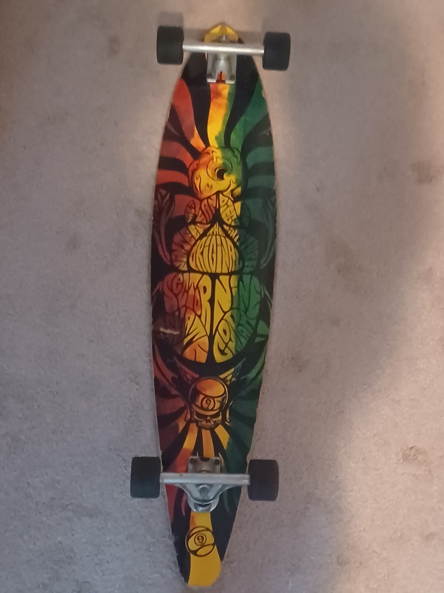 Sector 9 Nine Longboard Scarab Rasta Skateboard Gullwing | eBay