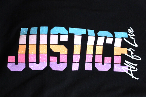 Justice Girls Bike Shorts, Black, Size M (10) - Picture 3 of 6
