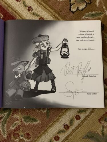 Princess & Mr. Whiffle Dark of Deep Below Patrick Rothfuss signiert limitiert #590 - Bild 2 von 3