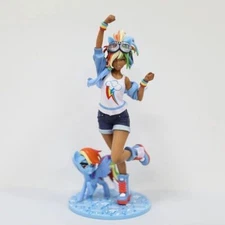 My Little Pony Rainbow Dash Bishoujo Anime Action Figure 8in No Retail Box