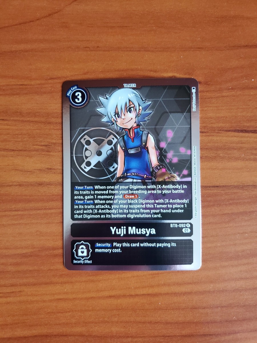 Digimon New Awakening - Yuji Musya - Rare - BT8-092 R | eBay