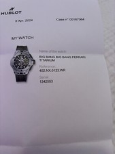 Hublot Big Bang UNICO Ferrari 13