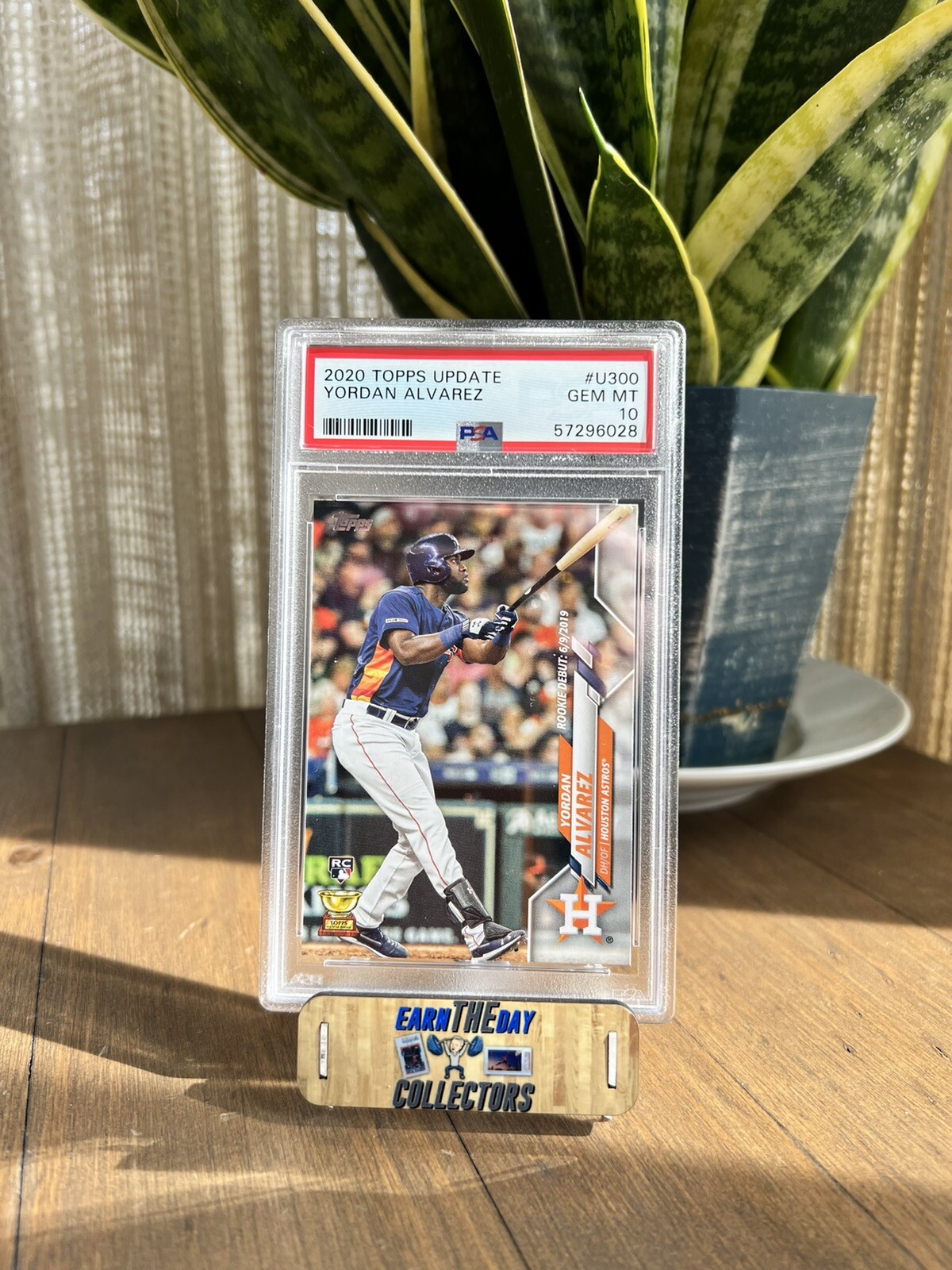 2020 Topps Update #U300 Yordan Alvarez RC Rookie Cup PSA 10 Gem Mint Gold Cup!