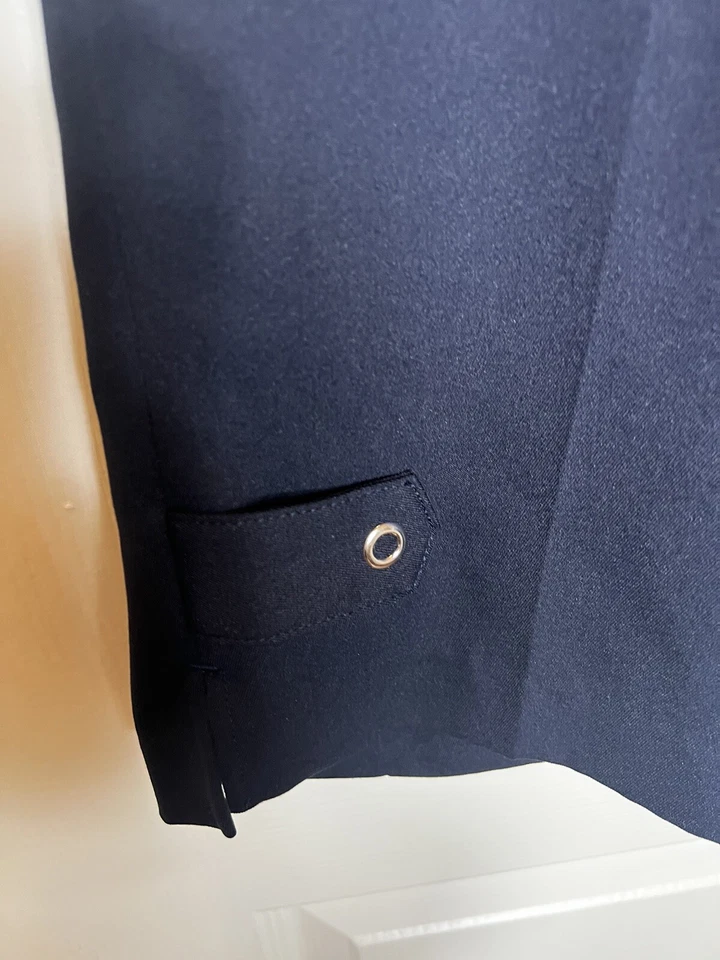 Shorts/capris feminino Ep Pro Golf azul marinho escuro/preto tamanho 4 - Imagem 3 de 4