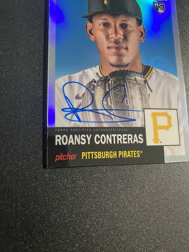 Roansy Contreras RC Auto Refractor CPA-RCO 139/199 Topps Chrome Platinum 2022 - Bild 3 von 6