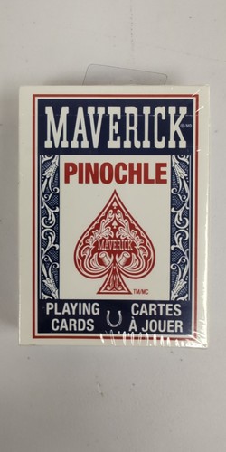 12 Maverick Pinochle Decks (Red & Blue) by US Playing Card Company New Sealed - Picture 8 of 9