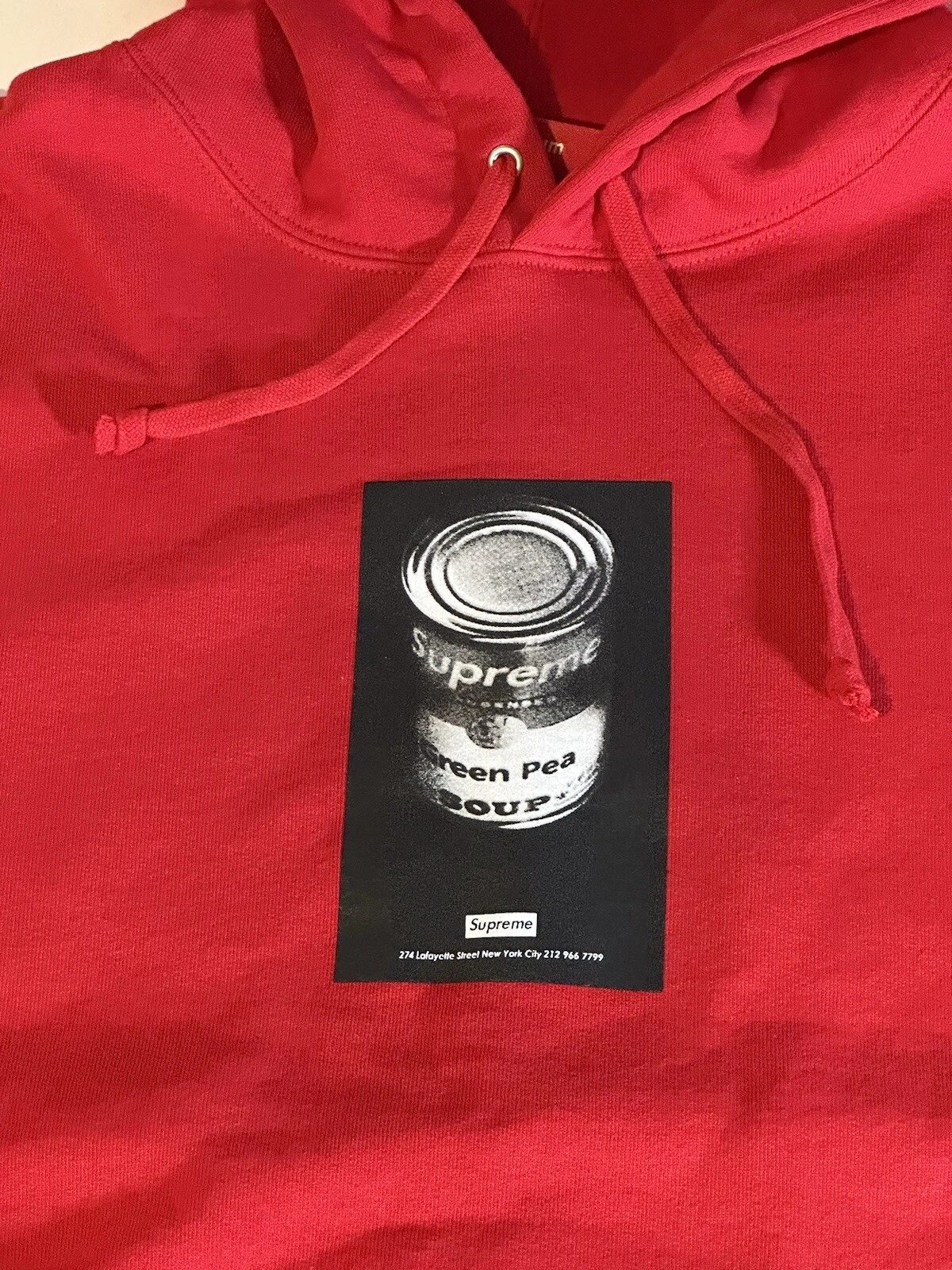 Felpa con cappuccio Supreme Soup uomo TAGLIA MEDIA