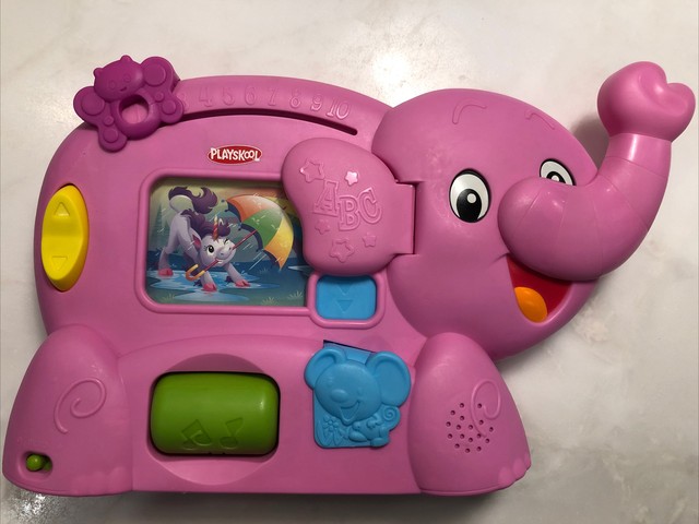 playskool pink elephant