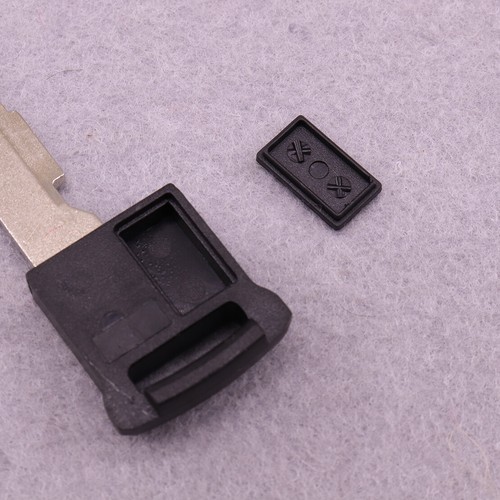 Black Remote Emergency Key Blank Blade Uncut Insert for SUZUKI SX-4 Grand Vitara - Foto 4 di 5