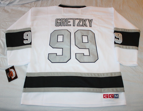 NHL Hockey Vintage Los Angeles Kings Wayne Gretzky #99 Jersey 50 Large CCM NWT - Picture 2 of 2