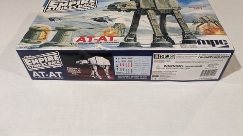SKILL 2 MODEL KIT AT-AT "STAR WARS: THE EMPIRE STRIKES BACK" BY MPC MPC950/12 - Picture 2 of 16