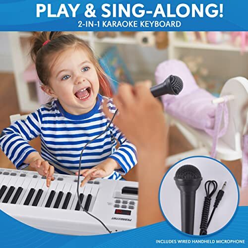 Pyle 37-Key Electric Piano Keyboard with Built-in Stereo Speakers - Picture 4 of 7
