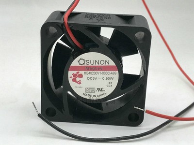 1 PCS     MB40200V1-000C-A99    5V 0.95W  4020 4CM 2 W ire #T10
