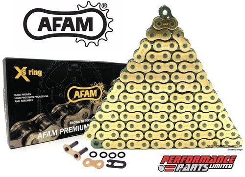 KTM 890 Adventure /L/R/Rally 2021-22 AFAM XRR Gold X-Ring Chain 520 x 118 Links