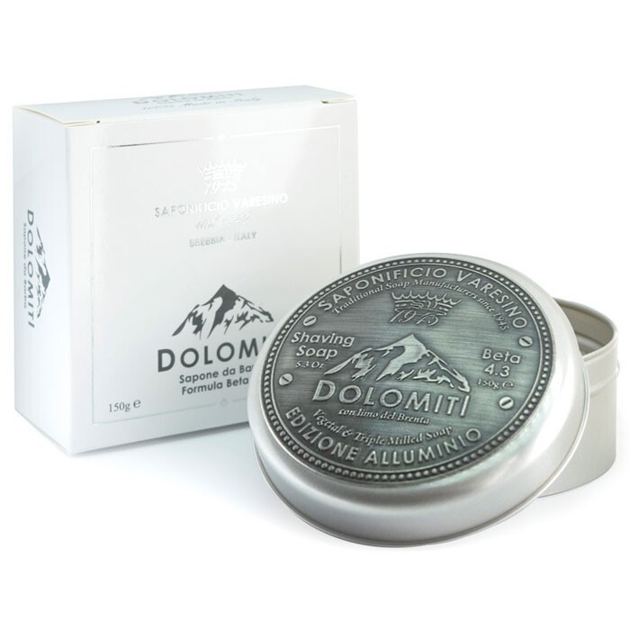 Saponificio Varesino Dolomiti 150gr | Sapone da Barba Beta 4.3 in Ciotola