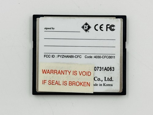 Hanbit 64 MB CompactFlash Card SVM i-2 V3.0 - Picture 2 of 3