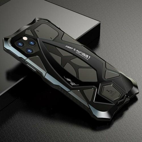 For iPhone 16 15 14 13 Pro Max Shockproof Aluminum Metal Armor Rugged Back Case - Picture 15 of 16