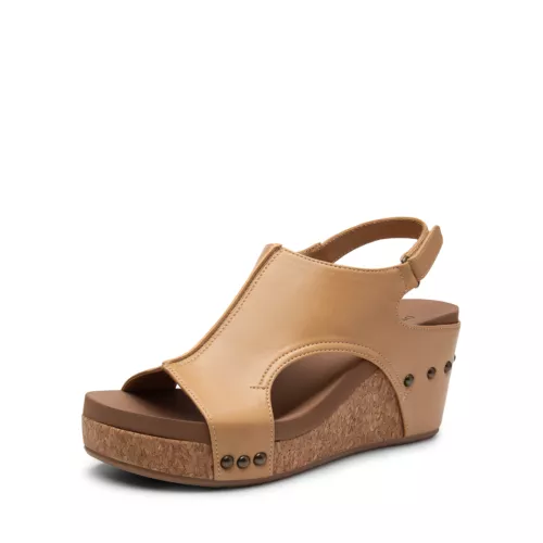 Women Platform Wedge Sandals Comfortable Open Toe Cork Sole Beach Walking Sandal - Picture 18 of 24
