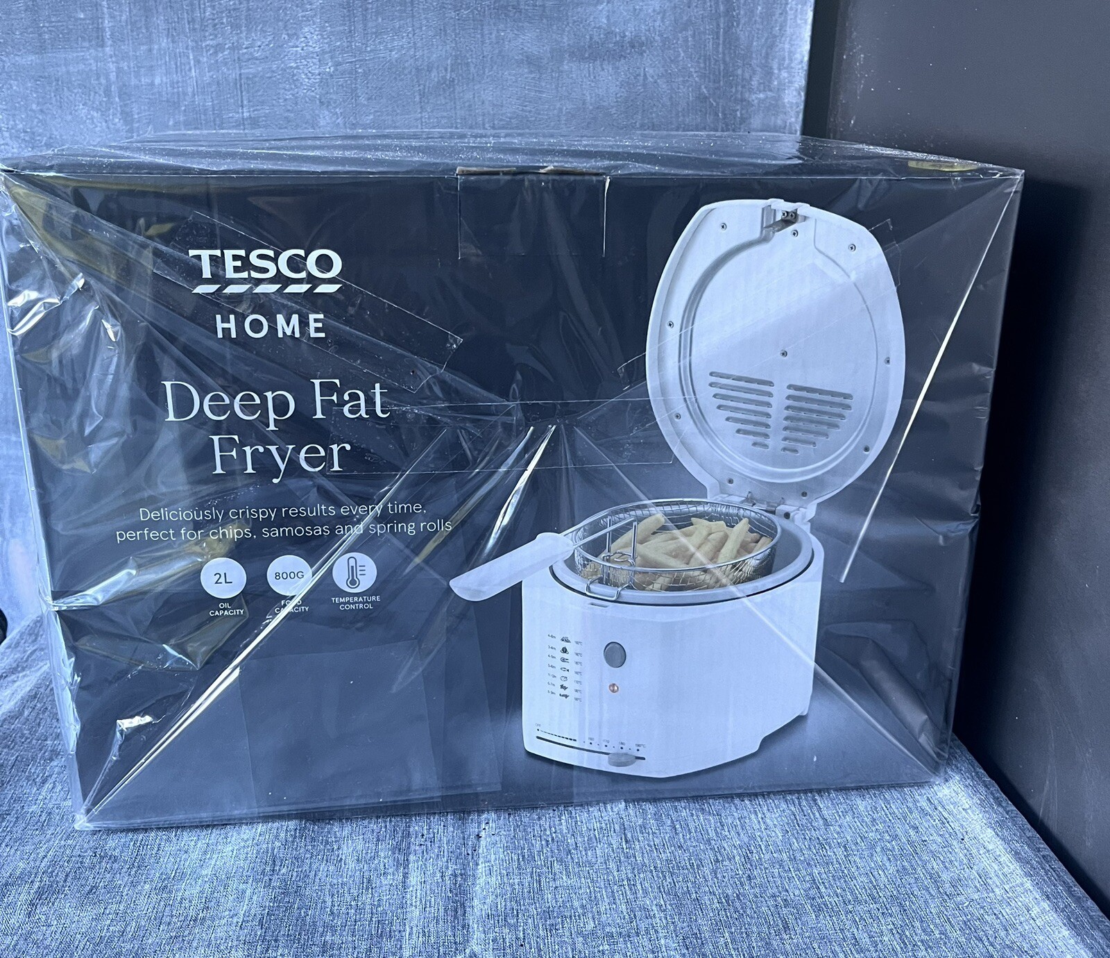 Tesco Deep Fat Fryer 2 Litre Brand New Unopened eBay
