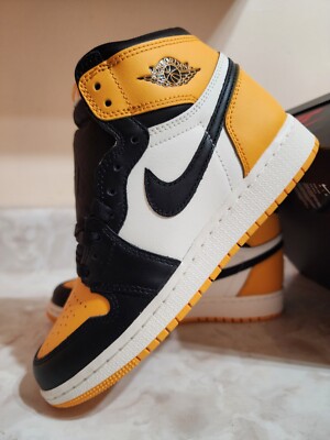 靴 NIKE AIR JORDAN 1 MID SE \"YELLOW TOE\" Jordan 1 Mid SE 'Yellow Toe' - Air Jordan - 852542 071 - black