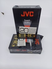 JVC EHG EC-30 VHSC Library Master Video Cassettes 2 Pack New