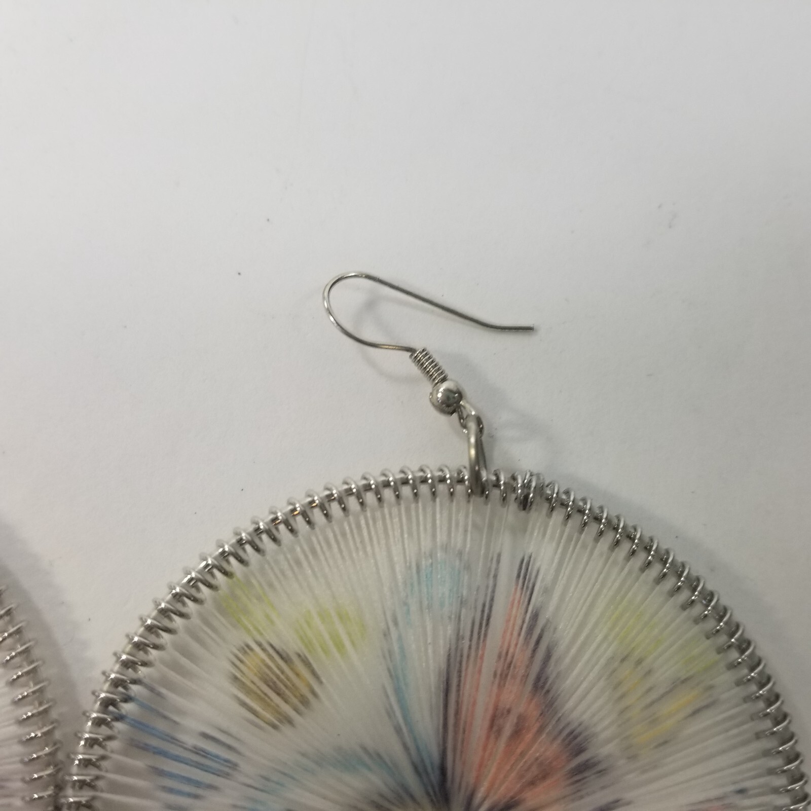 Butterfly Thread String Art Dangle Earrings Anima… - image 5