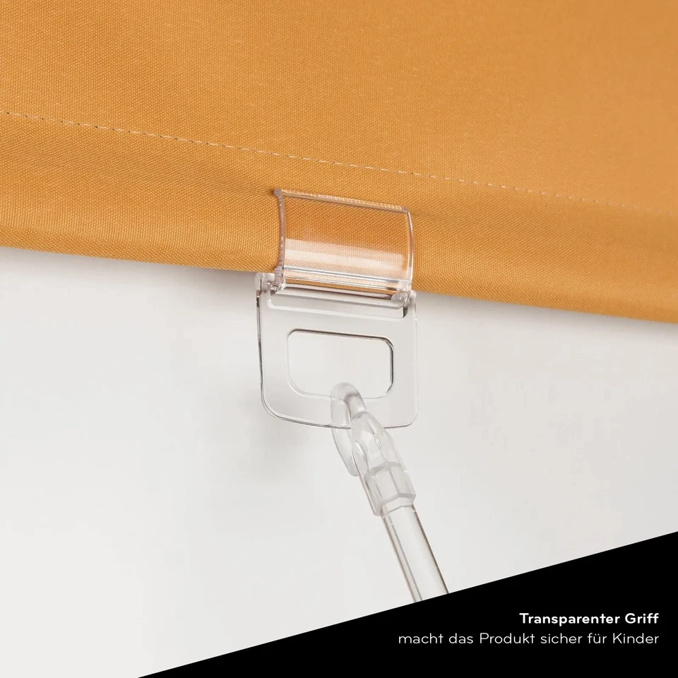 Springrollo Standard-Rollo Thermo Verdunkelungsrollo Mittelzugrollo Zugrollo - Bild 3 von 4