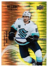 22/23 UPPER DECK ALLURE MATTY BENIERS SF-5 COLOR FLOW ORANGE-YELLOW SPECTRUM /85