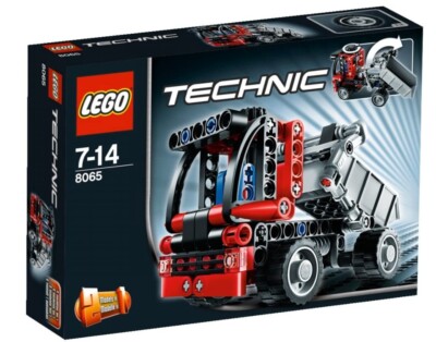 LEGO TECHNIC: Mini-Kipplaster (8065) - OVP & Anleitung - Komplett - Gereinigt