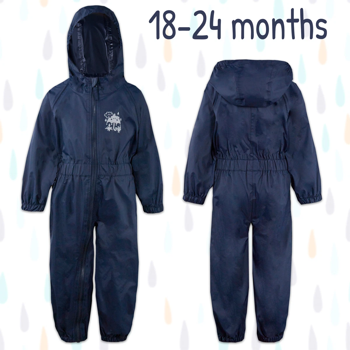 Navy puddle sales suit