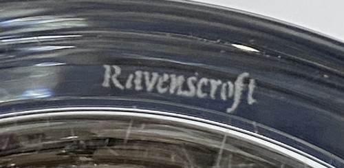 Ravenscroft Kristall - OFFENE HAHN KARAFFE/KARAFFE - Loch in der Mitte - 11" - Bild 8 von 9