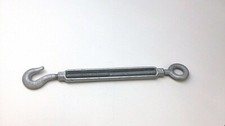 Chicago Hardware 1/2"x 9" Galvanized Hook/Eye Turnbuckle