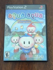 Aqua Aqua (Sony PlayStation 2, 2000) PS2 CIB Complete Manual Case Game - Tested