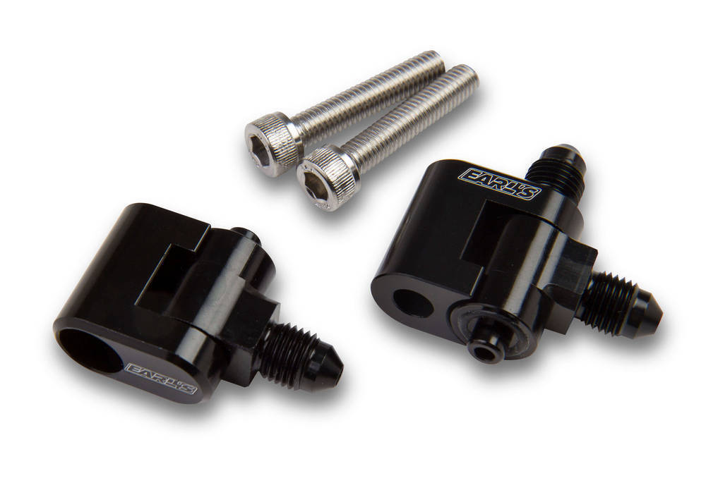 Earl's GM LS Steam Vent Adapter (2pk) w/3AN Male Fittings Earl's GM LS Steam Vent Adapter (2pk) w/3AN Male Fittings