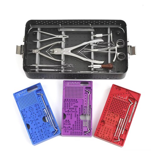 Mini Plate Fragment Instruments Locking Plate Set Orthopedic Surgical Instrument - Picture 6 of 15