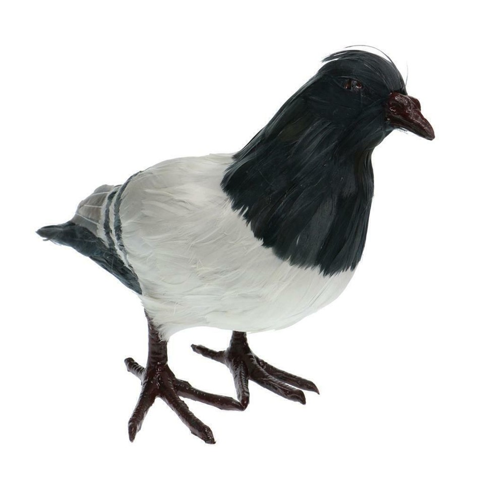 Künstliche stehende Taube mit Federn versehene realistische Garten Baum