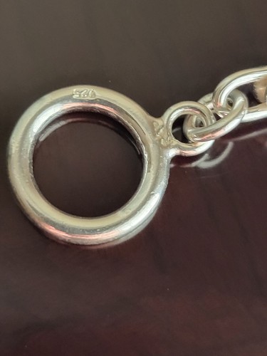 Ericks Sterling Silber Perlen Gliederarmband Taxco.925. Größe 8 Zoll - Bild 6 von 11