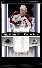 2013-14 SP Game Used Authentic Fabrics Paul Stastny Colorado Avalanche #AF-ST