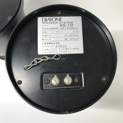 DIATONE RS-10 Omnidirectional Surround Speakers Pair Working Rare