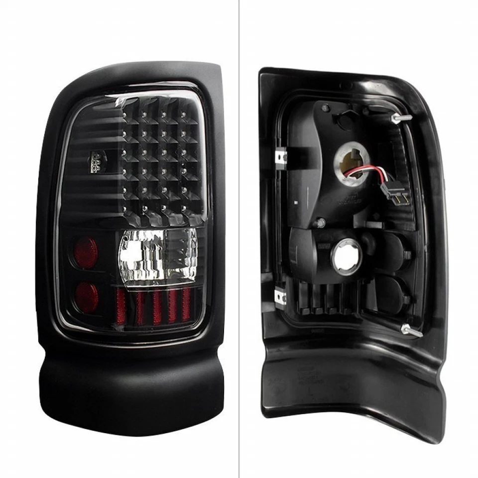 Par de luces traseras LED negras Xtune para Dodge Ram 1500 94-01/Ram 2500/3500 94-02 Foto 2 de 4