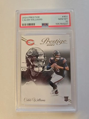 2024 Panini Prestige - Rookies Caleb Williams #401 (RC) PSA 10