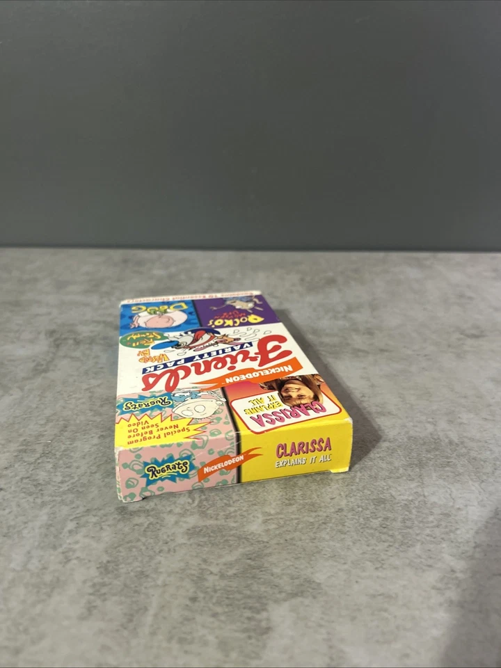 Nickelodeon Friends Variety Pack видеокассеты Doug Rocko's Modern Life Clarissa Rugrats - Изображение 3 из 4