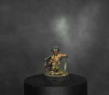 Gnome Paladin Miniature for Tabletop games 28mm Base DnD