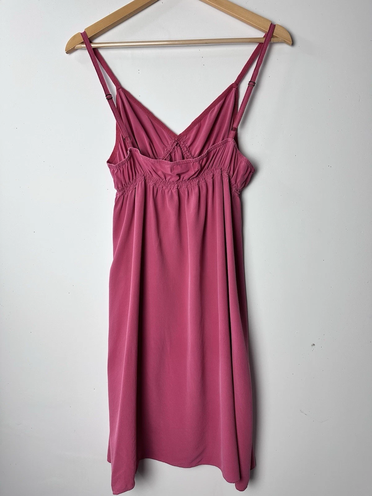 UNDERCOVER Victorias Secret 100% seta camicia babydoll slip abito coquette fata Y2K anni 90 XL