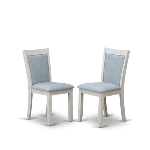 V026MZ015-5 5-Piece Dining Room Set Contains a Dining Table and 4 Baby Blue... - Picture 4 of 8