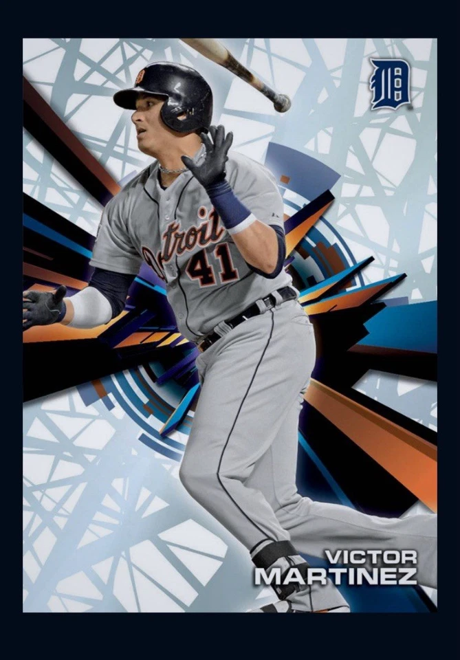 TOPPS BUNT HIGH TEK 15 - Victor Martinez SUPER RARE 76cc 2015 BUNT DIGITAL CARD - Image 2 of 4