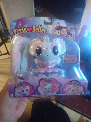 WowWee Pixie Belles Esme 2019 Pink/Wh/Purple 4  Dance Talk Lights Spin Toy