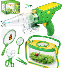 Bug Catcher for Kids, Bug Vacuum Catching Kit with Bug Collector Butterfly Net M