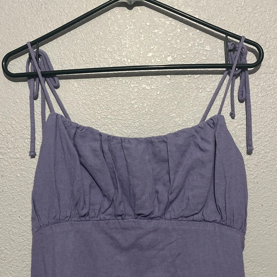 Mini Vestido URBAN RENOVAL Outfitters Lavanda Cami EE. UU. Talla Pequeña Foto 2 de 4